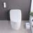 Self-Cleaning Nozzle Smart Toilet, Pre-Wet, Side Knob Flush. Ceramic, 15.98In Width, 100.31Lb Package Weight, Night , Heated Seat Ceramic Auto Flush, Soft Close. 26.76In Depth, 90.34Lb Remote