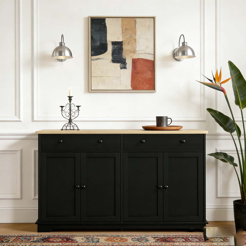 Buffet avec tiroirs de rangement