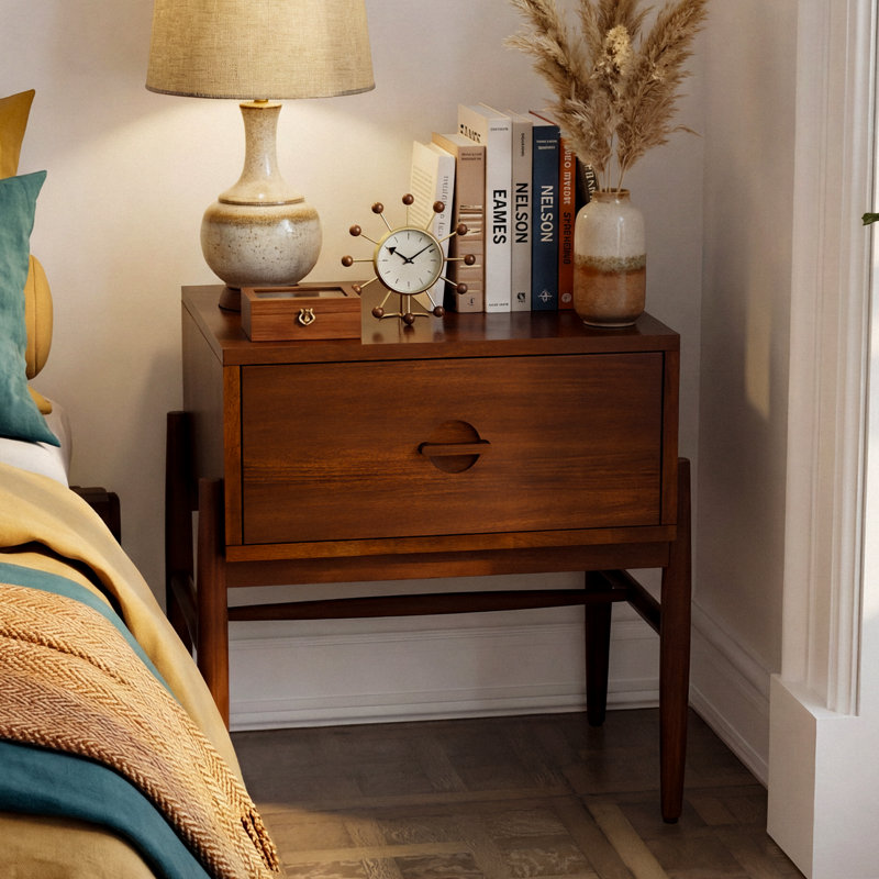 Britan Nightstand - Walnut