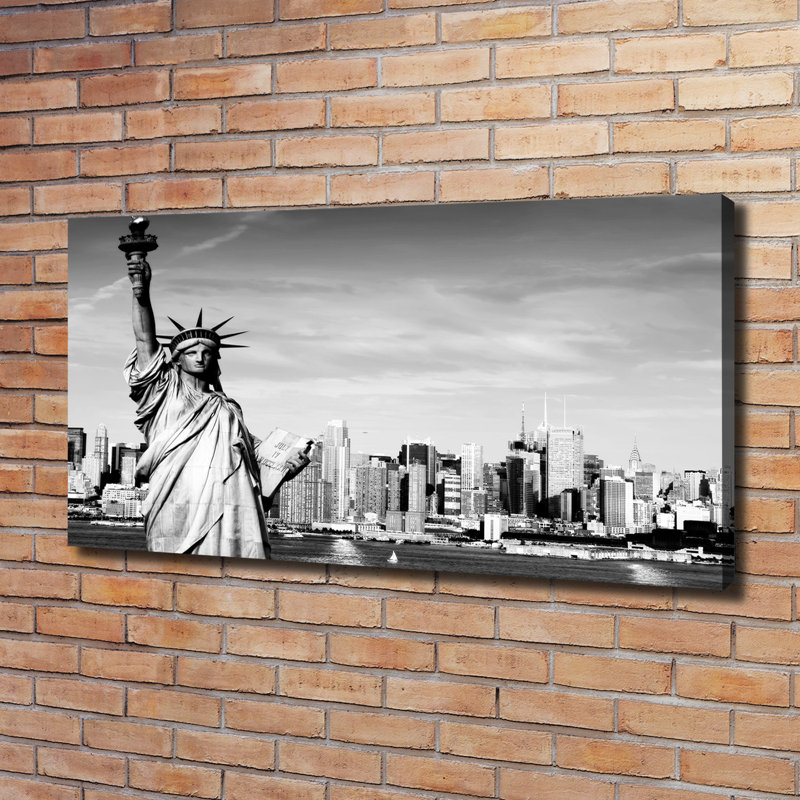 Statue Of Liberty - Wrapped Canvas Print