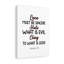 Love Must Be Sincere Romans 12:9 - Wrapped Canvas Print-365462884