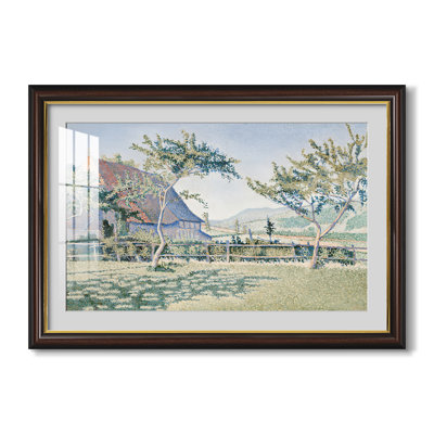 Comblat-le-Château, la Prairie (Le Pré), 1887-Paul Signac-Impression encadrée personnalisée