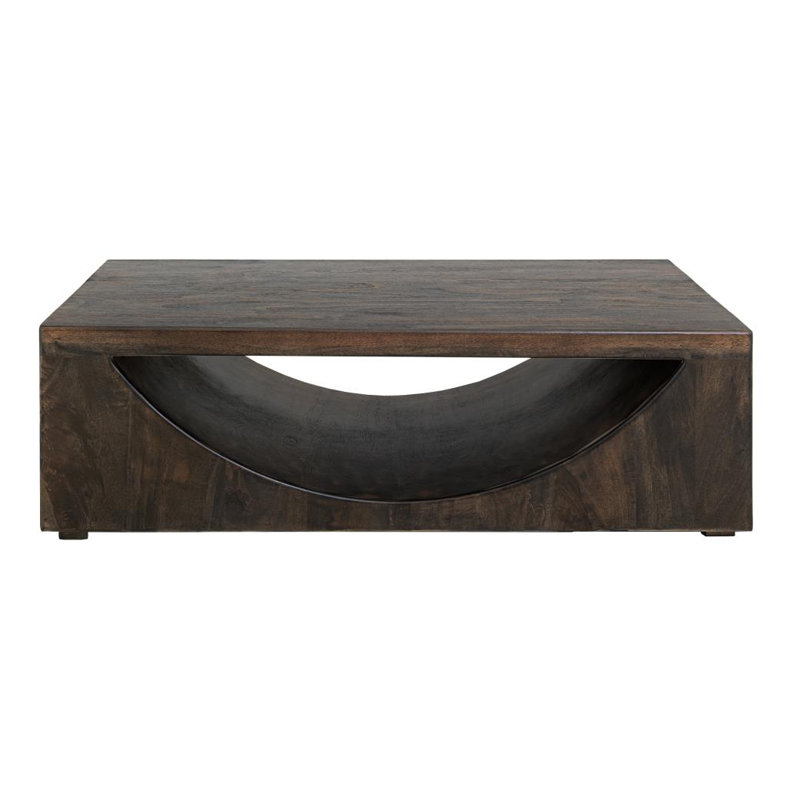 Table basse en bois Mezquite foncé