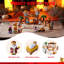 Figurine 23 pièces de Noël