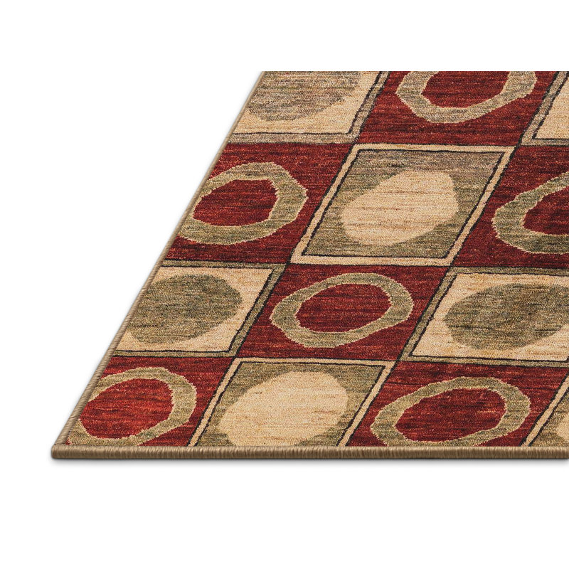 Abstract Indoor Rug, Rectangle 6' x 9'