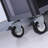 Black Multifunctional Tool Trolley Set With Wheels 38.9'' W Steel Combination Set with Wheels