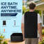 Baignoire gonflable froide pour la récupération