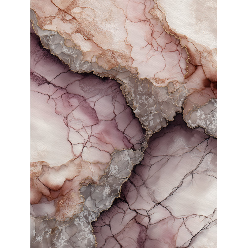 Auric Rose, 22" H x 29" W