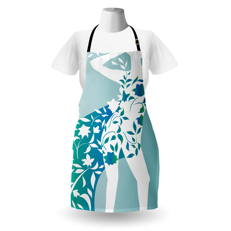 No Pattern Bib Apron