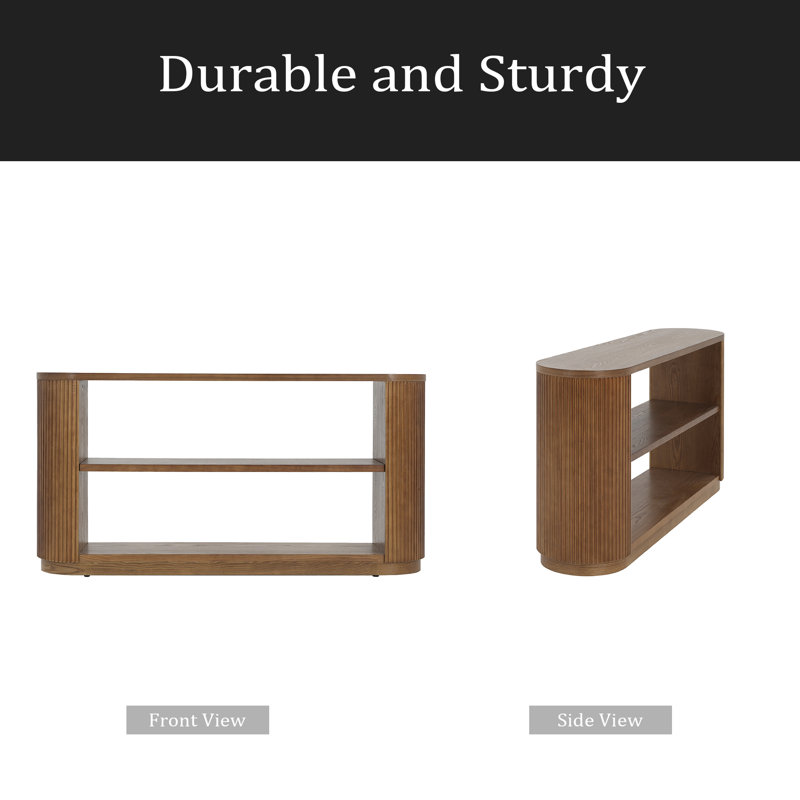 Console de vestibule moderne Mirod, Brun