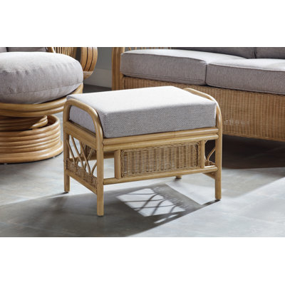 Faubourg 62 cm W Chenille Rectangle Footstool