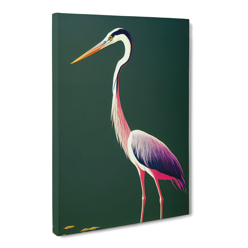 Allaire Heron View - Wrapped Canvas, 76cm H x 50cm W x 3cm D