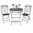 Watkinsville 2 - Person Metal Patio Dining Set with Round Table