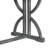 6-Piece Retro Rectangular Dining Table Set-1685954319