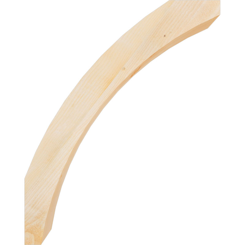Genouillère Thorton, Sapin Douglas de 6 po (sciage brut), 32 po X P 40 po H