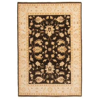 Tapis noir 104 cm x 147 cm