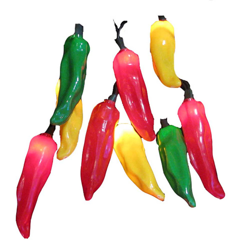 Chili poivre 10 lumières de chaîne