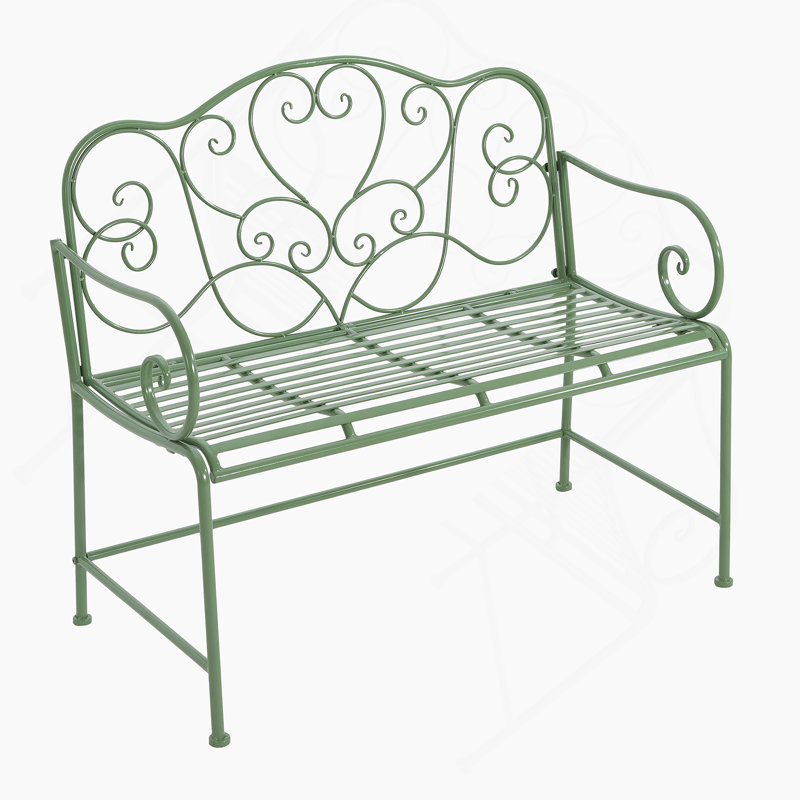 Banc de jardin extérieur - vert