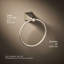 Memoirs® Wall Mounted Towel Ring-1157038922