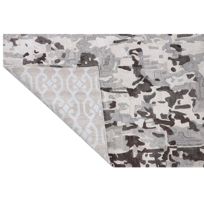 Abstract Area Rug, Rectangle 3'10" x 5'11"
