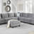 Velvet 8Pc Modular Sectional Sofa