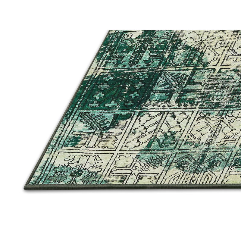 Abstract Indoor Rug, Runner 2' x 5'