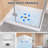 42" L x 34" W White Acrylic Shower Base for Two-Wall Alcove Right Entry | Center Drain with Magnetic Cover | Hassle-Free Cleaning