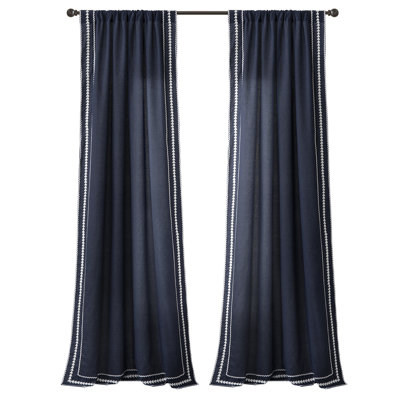 Yori Room Darkening Polyester Curtain