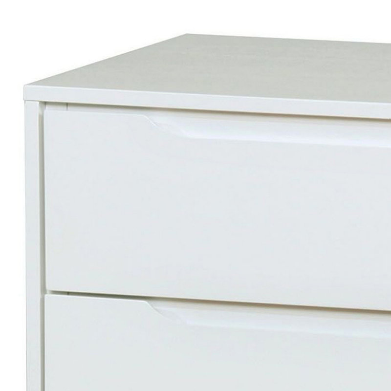 Ensemble de chambre à coucher grand lit, bois blanc, ensemble de 3 pièces avec 2 tables de chevet