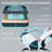 Office Game Chair With Adjustable Headrest And Lumbar Support, 90-155 Tilt And 360 Rotation.-2025258596