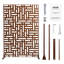 Metal Privacy Screen Outdoor Privacy Screens & Panels for Patio-351365400-351365401