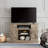 47" W Rustic Industrial Tv Stand With Open And Closed Storage Space， Modern Media Tv Console For Living Room, Bedroom
