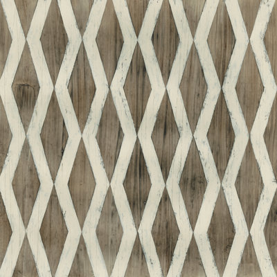 Driftwood Geometry VIII - Wrapped Canvas Painting