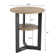 2-Tier Small Side End Table with Metal Frame