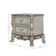 Table de chevet 2 tiroirs Vintage