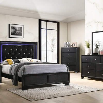 Mobilier de chambre à coucher en bois 1pc