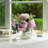 Silk Peony Arrangement in Vase-806689085