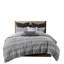 Édredon en coton mini, avec accents, 100% coton, 2 taies décoratives, look, Bartacks cachés,-119105127-119105126
