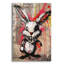 «Scary Bunny» par Andreas Magnusson, art mural en verre acrylique-72601823