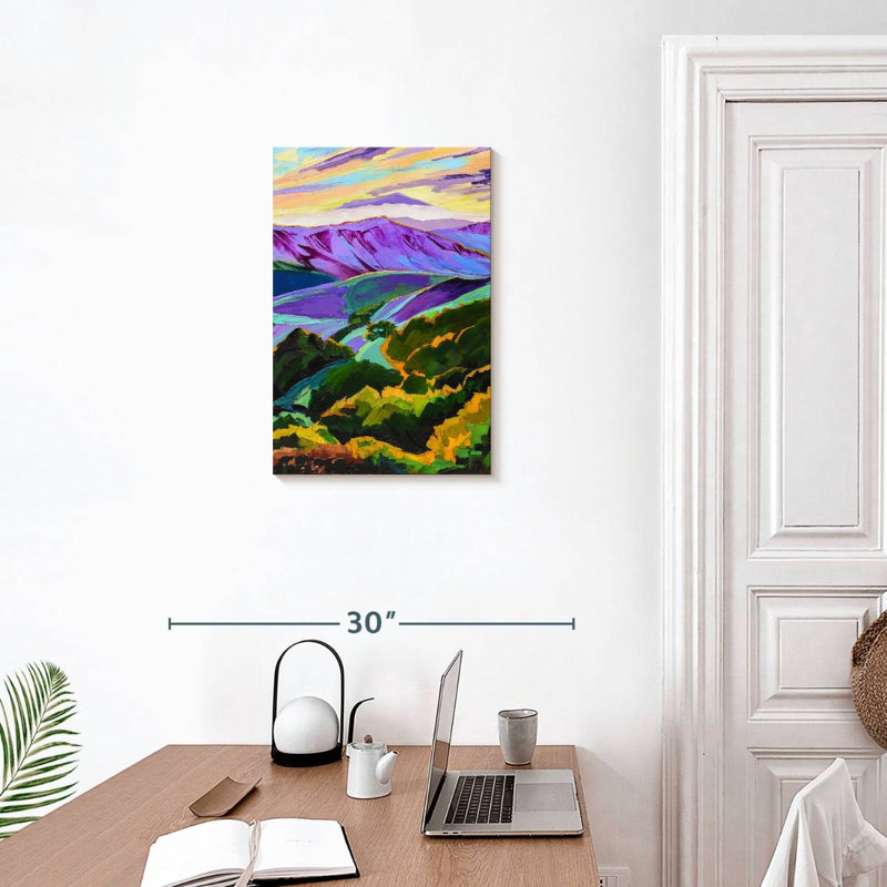 Alvord Mauve majestueux, H 24 po x l 16 po