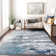Willington Abstract Gray/Blue Rug