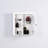 20.46x5.58x20 Inch Bathroom Cabinet With Door, White , Enticing Style, Waterproof , Easy Assembly, Adjustable Shelf, Ideal Over Toilet Storage For Bathroom, Office, Kitchen, Bedroom Alluring Design,