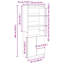Highboard 70X35x180 Cm Engineered Wood-851444485