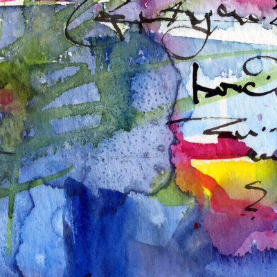 «Winnsboro Ginette Fine Art Algea and Ocean», reproduction d'art sur toile tendue