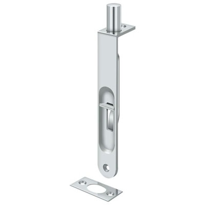 Boulon de chasse 6 po Deltana 6FBR26, rond HD en chrome poli