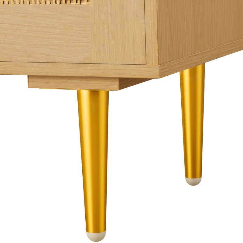 Commode 6 tiroirs en rotin