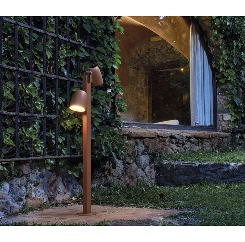 Nut LED Bollard Light, Black