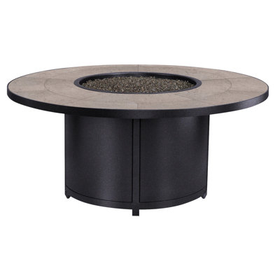 Capri Iron Outdoor Fire Pit Table