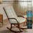 21*17+17*17 in Tufted Rocking Chair Cushion, Filled with Silk Cotton + Sponge Particles, Suitable for Indoor, Study, Living Room, Kitchen, Patio-952235535