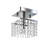 Dejong Crystal Semi Flush Mount